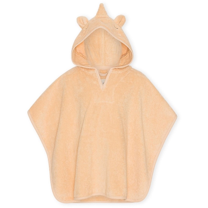 Konges Sljd Terry Poncho Animal Unicorn