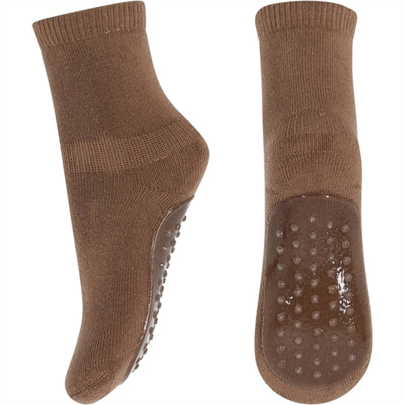 MP 7953 Cotton Anti-slip Socks 34 Peacan Pie