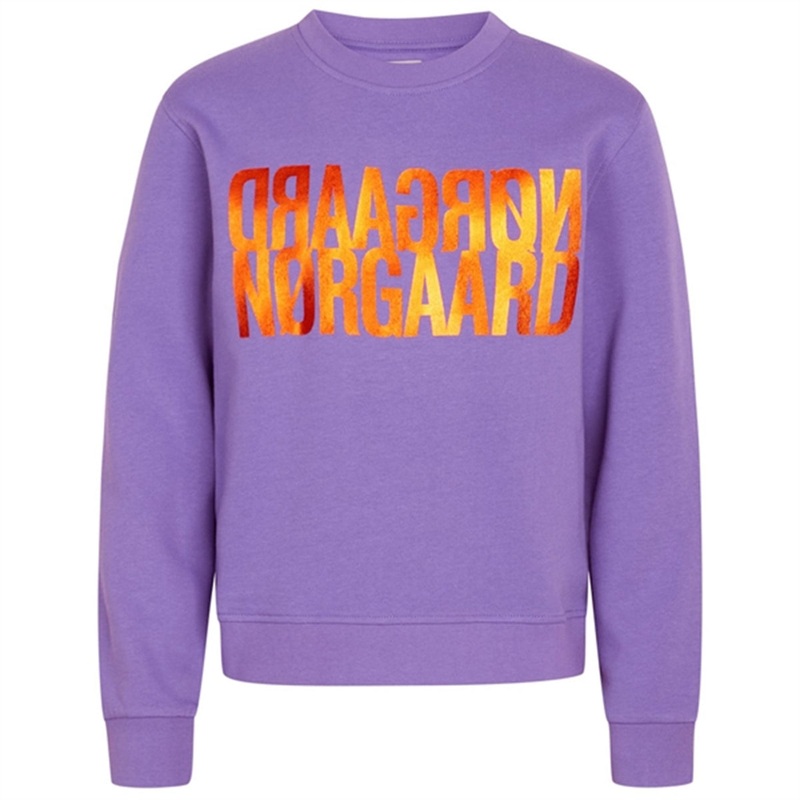 Mads Nrgaard Organic Sweat Talinka Sweatshirt Paisley Purple