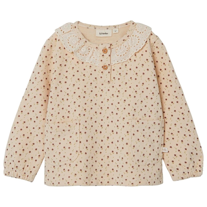Lil’Atelier Fog AOP Salina Sweatshirt