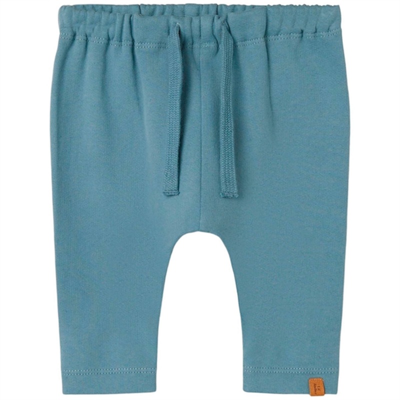 Lil’Atelier Smoke Blue SOLID Salon Sweatpants