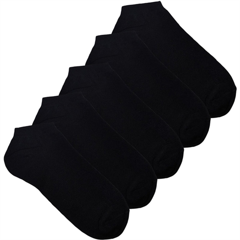 Jack \u0026 Jones Junior Black Dongo Socks 5-pack Noos