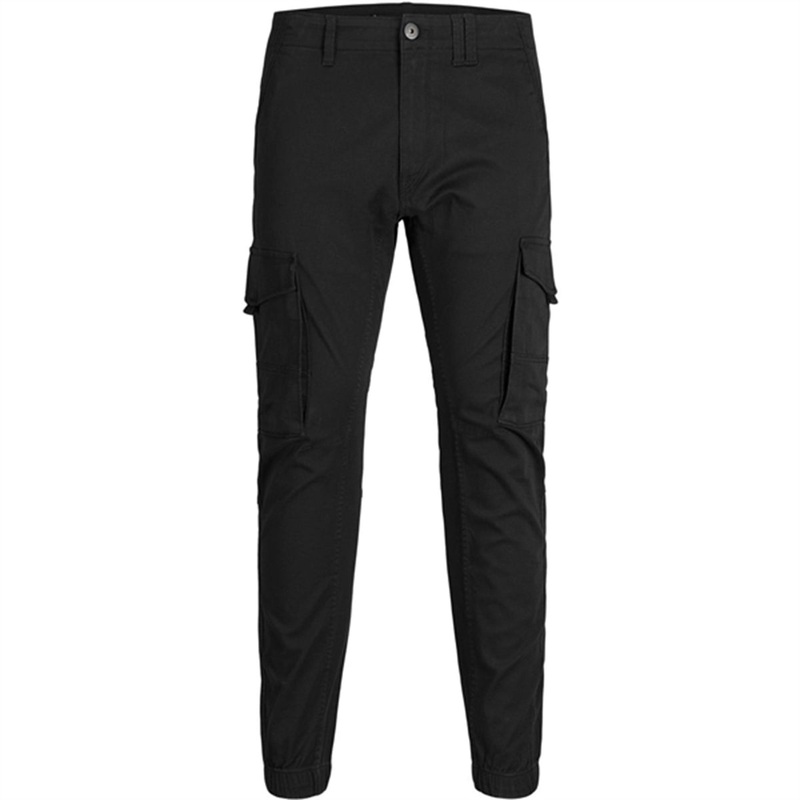 Jack \u0026 Jones Junior Black Paul Flake Pants 542 Noos