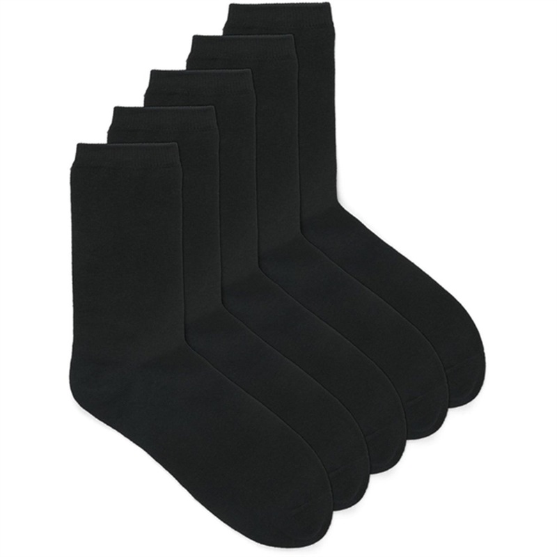 Jack \u0026 Jones Junior Black Socks 5-pack Noos