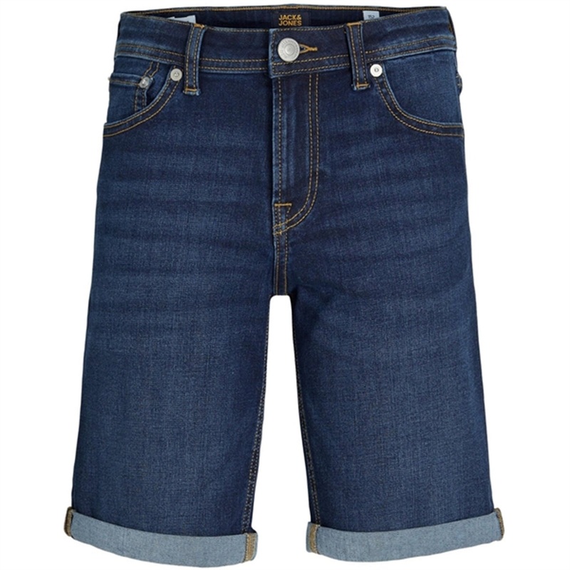 Jack \u0026 Jones Junior Blue Denim Original Rick Shorts 550