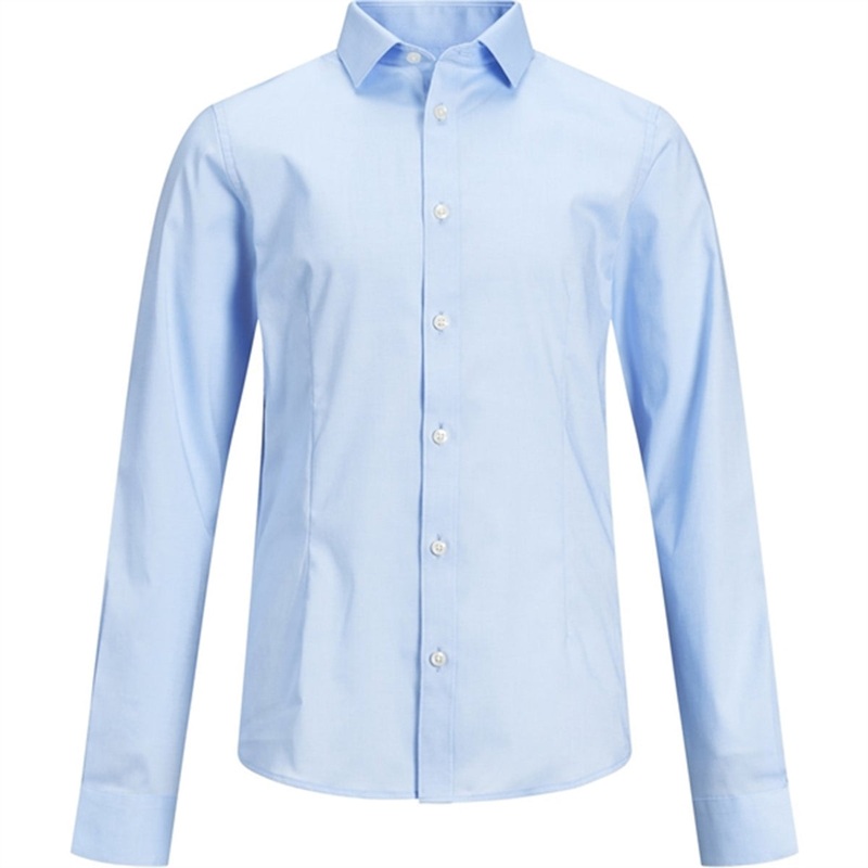 Jack \u0026 Jones Junior Cashmere Blue Parma Shirt Noos