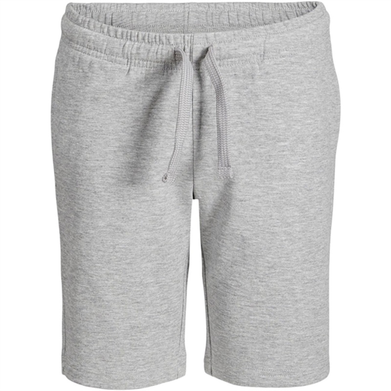 Jack \u0026 Jones Junior Light Grey Melange Basic Sweat Shorts