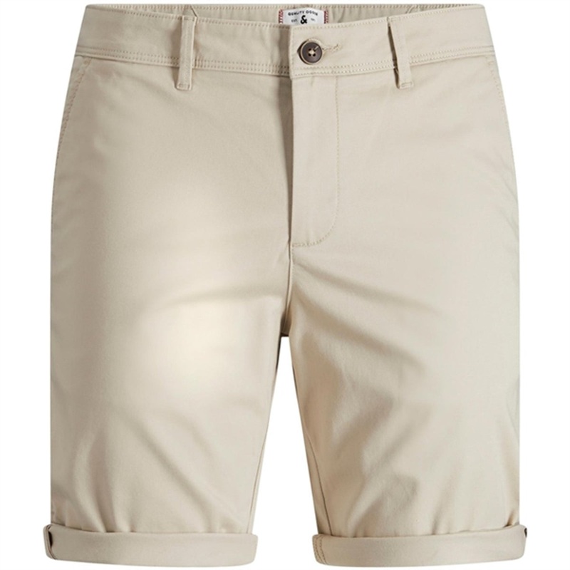 Jack \u0026 Jones Junior Oxford Tan Bowie Solid Shorts
