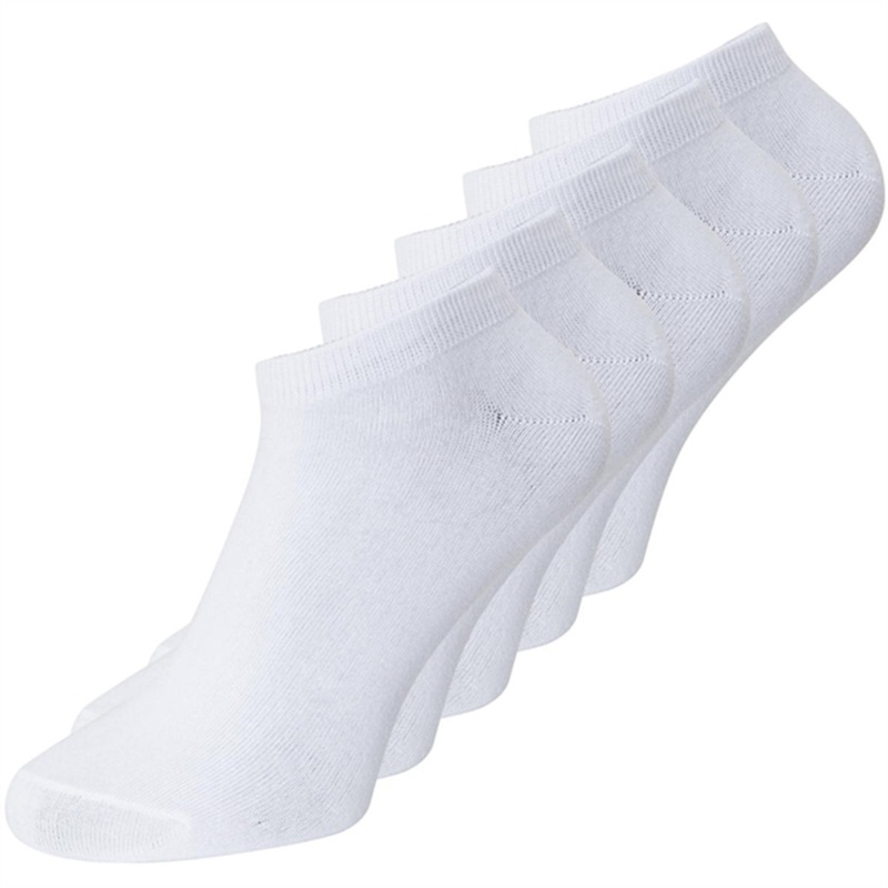 Jack \u0026 Jones Junior White Dongo Socks 5-pack Noos