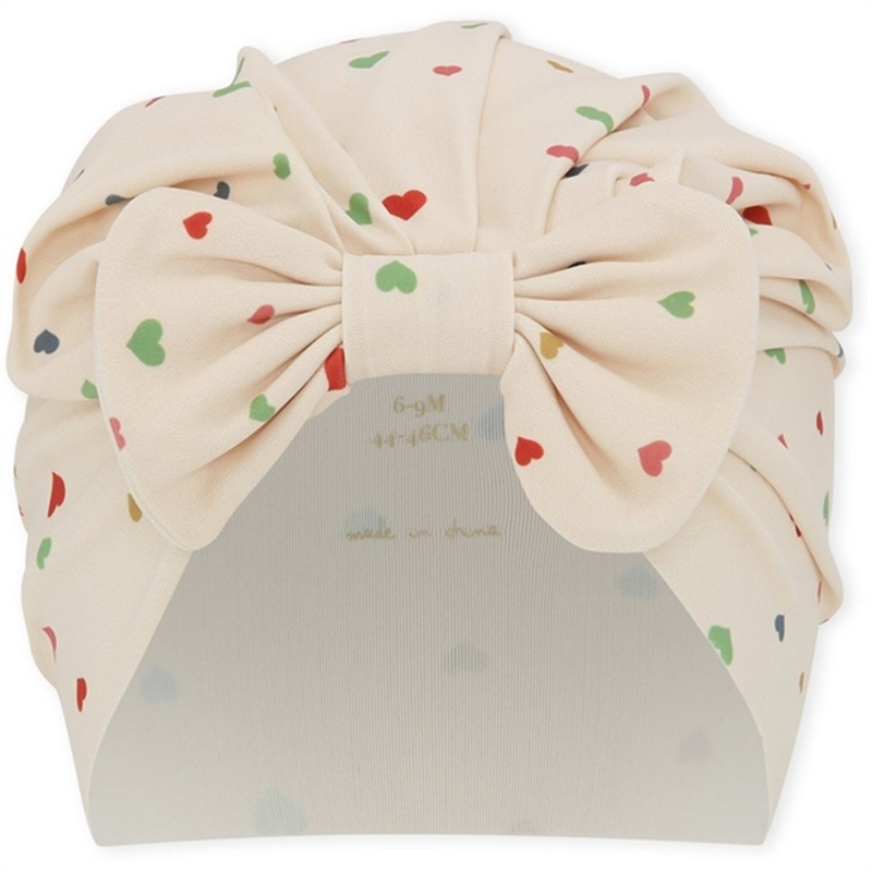 Konges Sljd Multi Hearts Manuca UV Swim Turban