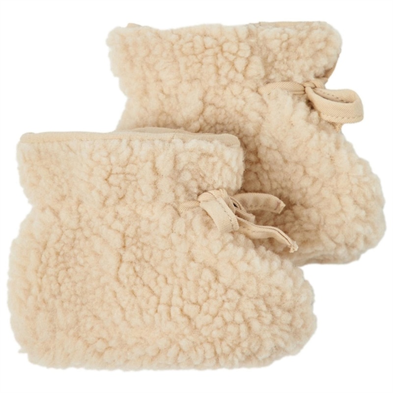 Lil’Atelier White Pepper Danco Sherpa Slippers