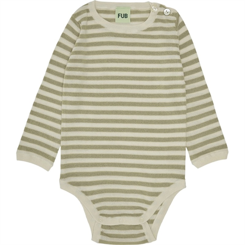 FUB Baby Body Ecru\/Khaki