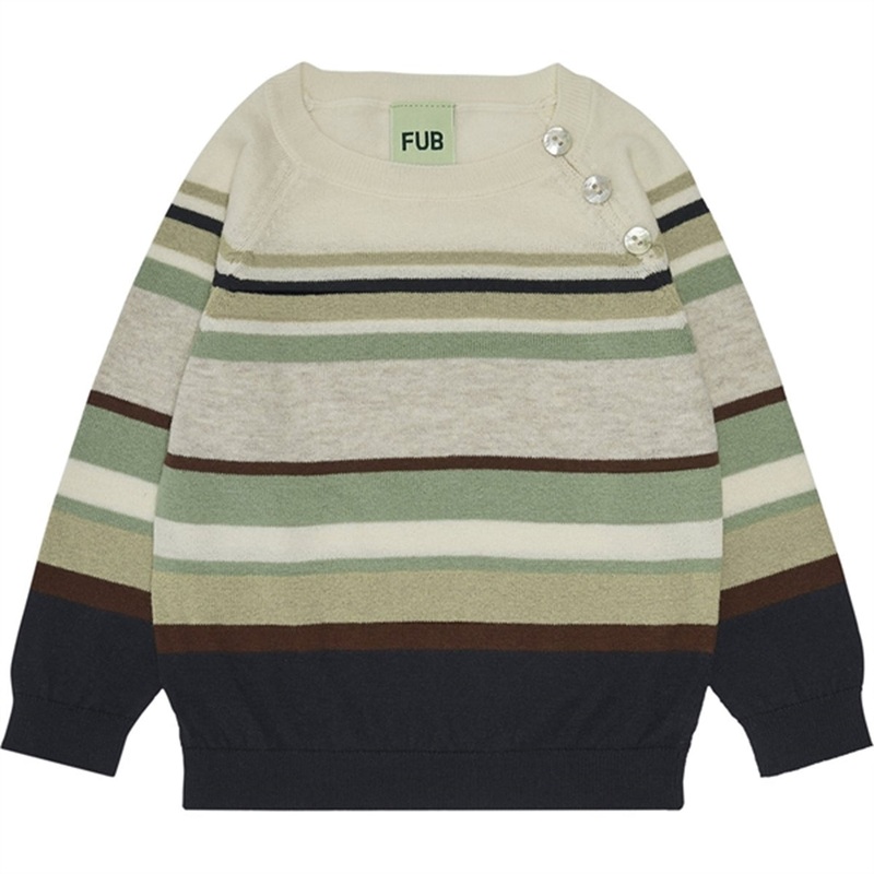 FUB Baby Raglan Blouse Leaf