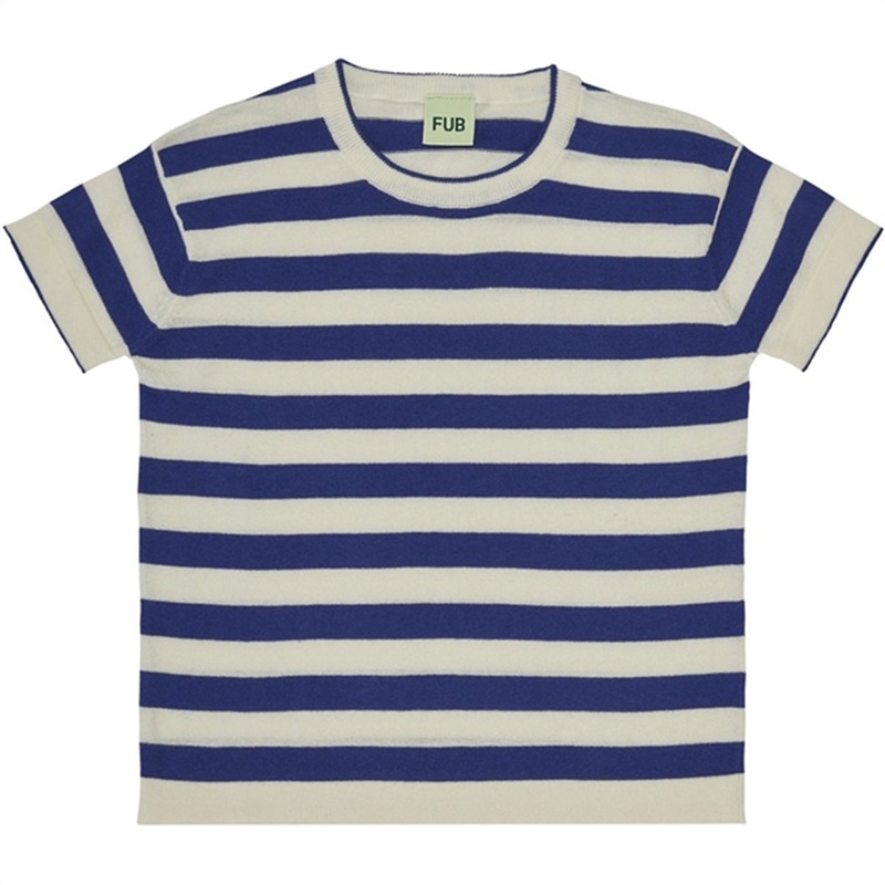 FUB T-Shirt Ecru\/Cobolt