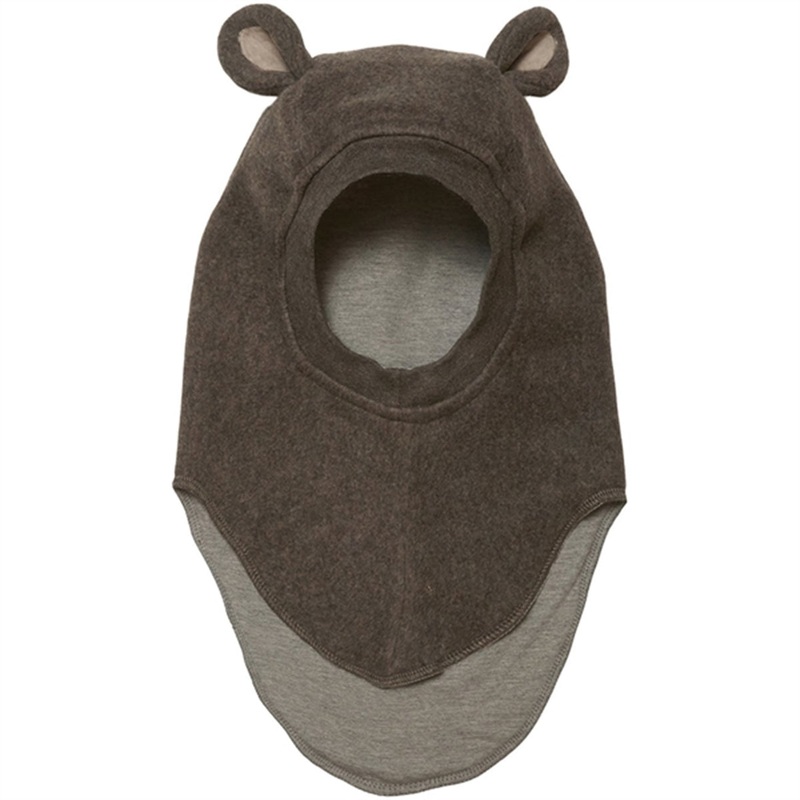 Huttelihut Cotton Koala Balaclava Brown\/Caramel