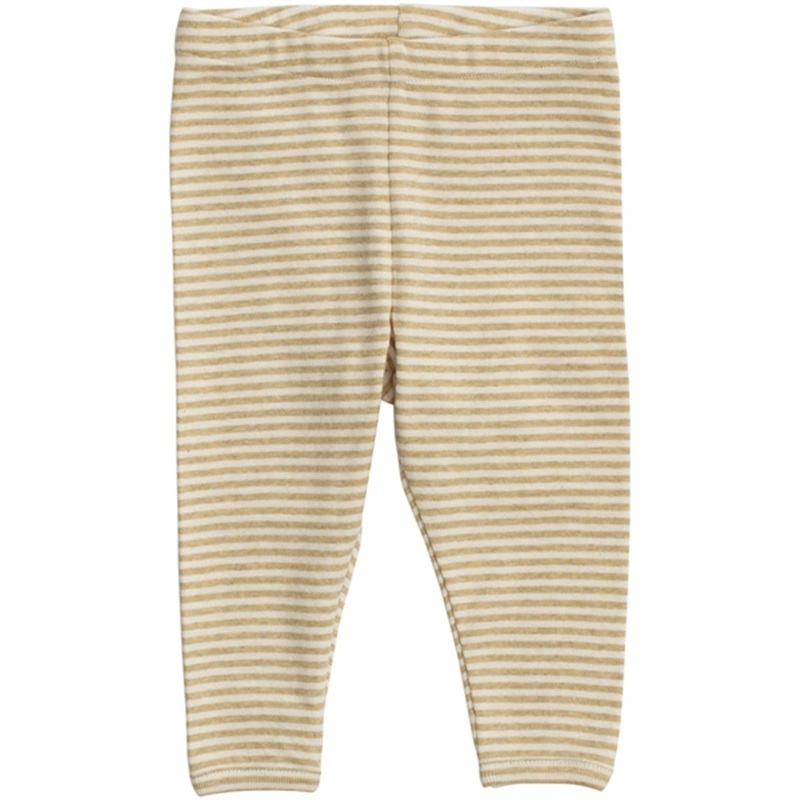 Serendipity Chamomile\/Offwhite Baby Leggings Stripe