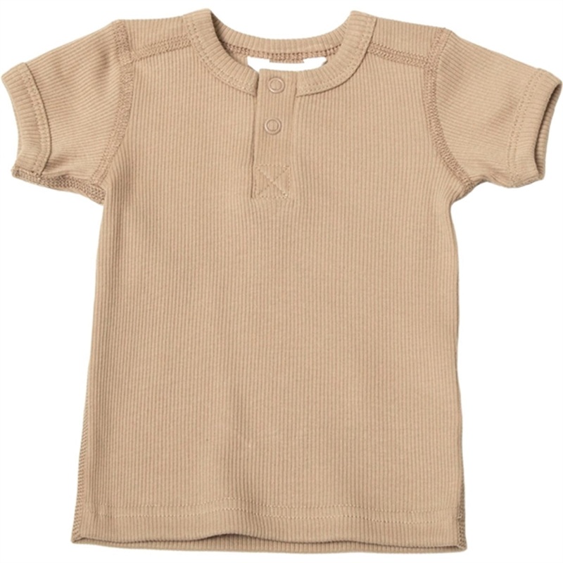 Joha Cotton Beige T-shirt