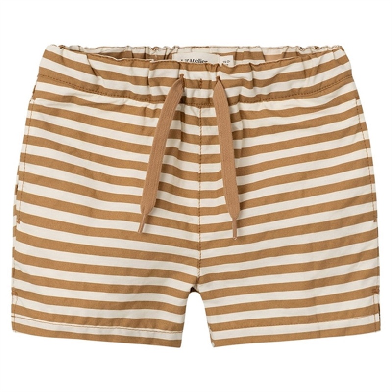 Lil’Atelier Chipmunk Fandy Loose Swim Shorts
