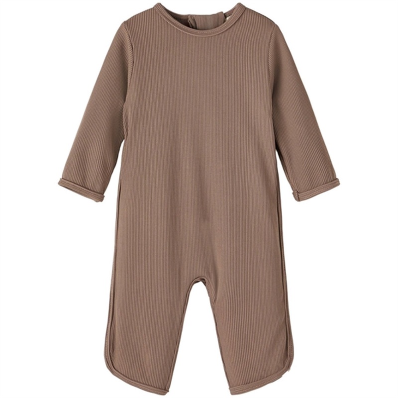 Lil’Atelier Coffee Quartz Fagmo UV Swim Onesie
