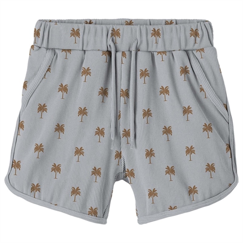 Lil’Atelier Harbor Mist Fagmo Loose Swim Shorts