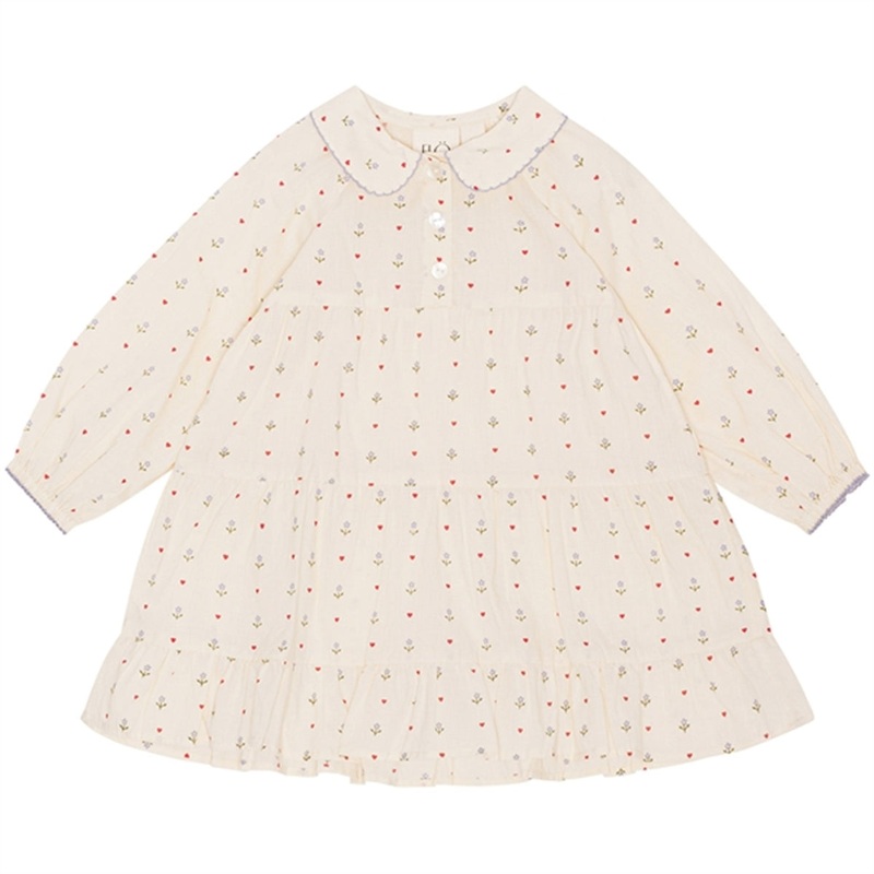 Flss Wilma Dress Heart Print