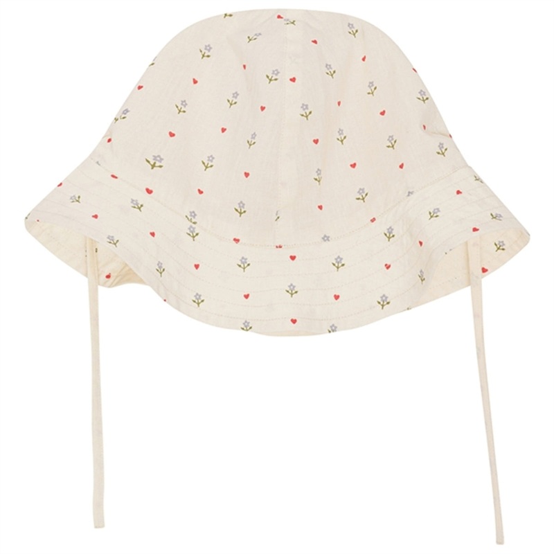 Flss Wilma Sunhat Heart Print