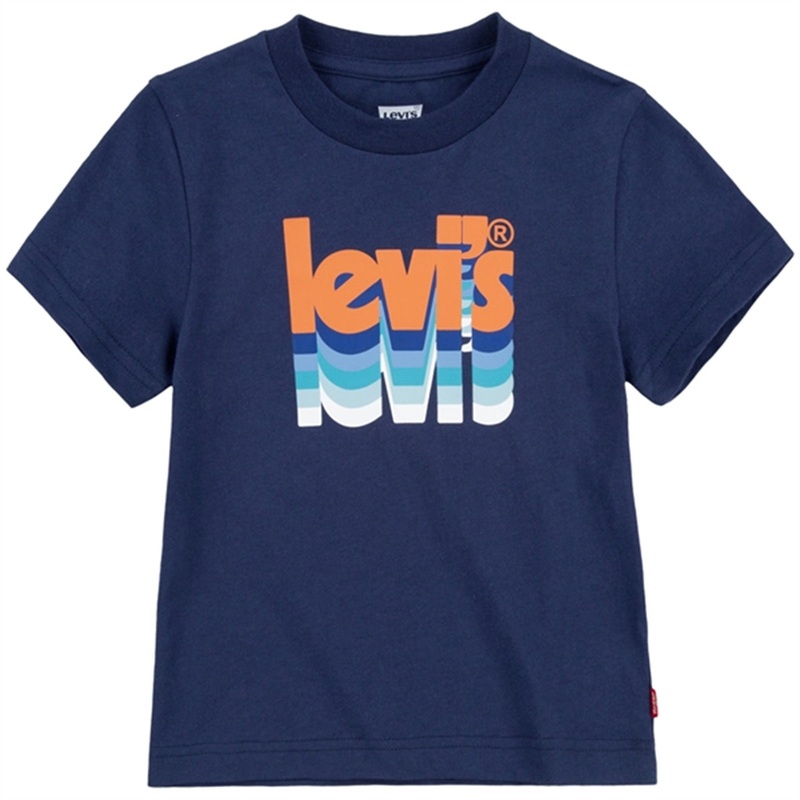 Levi’s Layered Poster Logo T-shirt Blue