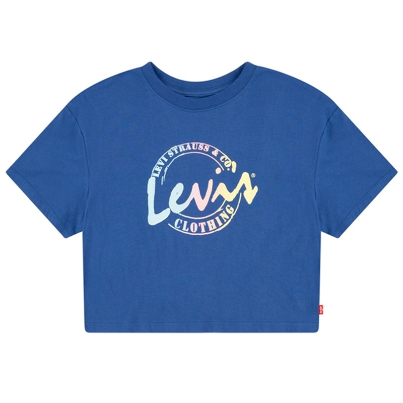Levi’s Meet and Greet Script T-shirt Blue