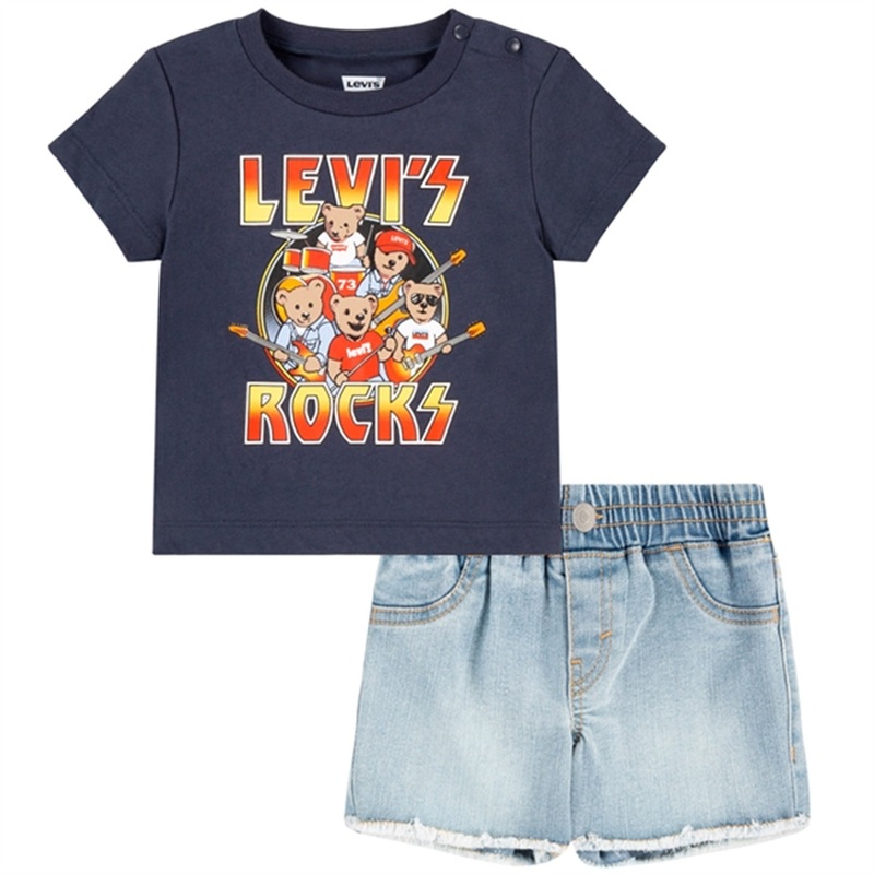 Levi’s Rock and Roll Denim Set Grey