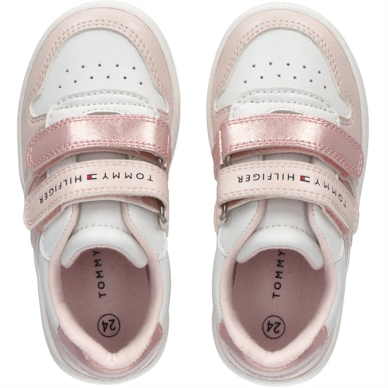 Tommy Hilfiger Low Cut Velcro Sneakers Pink\/White