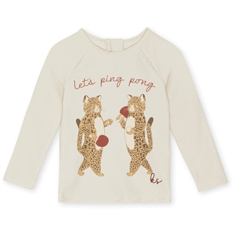 Konges Sljd Ping Pong Aster UV Swim Blouse