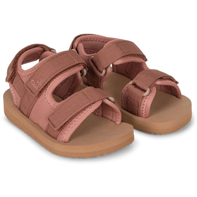 Konges Sljd Sun Sandal Copper Brown