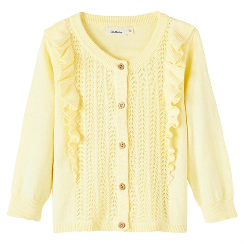 Lil’Atelier Double Cream Hija Knit Cardigan