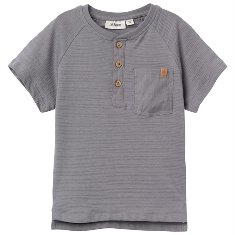 Lil’Atelier Frost Gray Hijan T-Shirt
