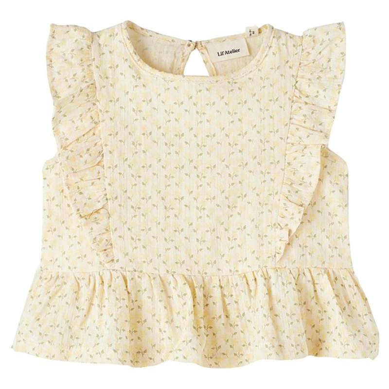 Lil’Atelier Turtledove Hulla Top AOP