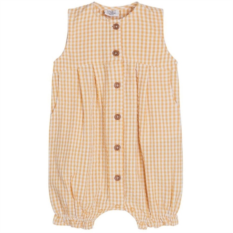 Hust \u0026 Claire Baby Maike Romper Ochre