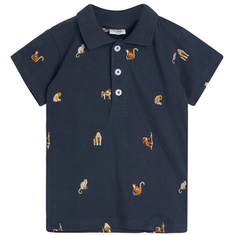 Hust \u0026 Claire Mini Adrian Poloshirt Blue Moon