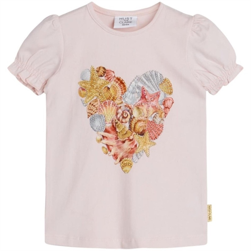 Hust \u0026 Claire Mini Ayla T-shirt Skin Chalk