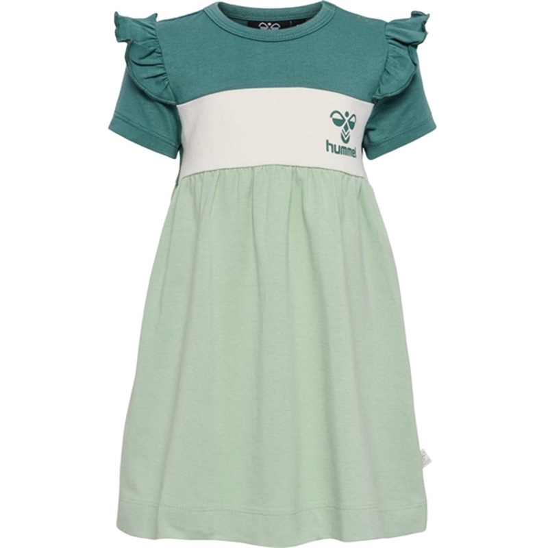Hummel Silt Green Talya Dress S\/S