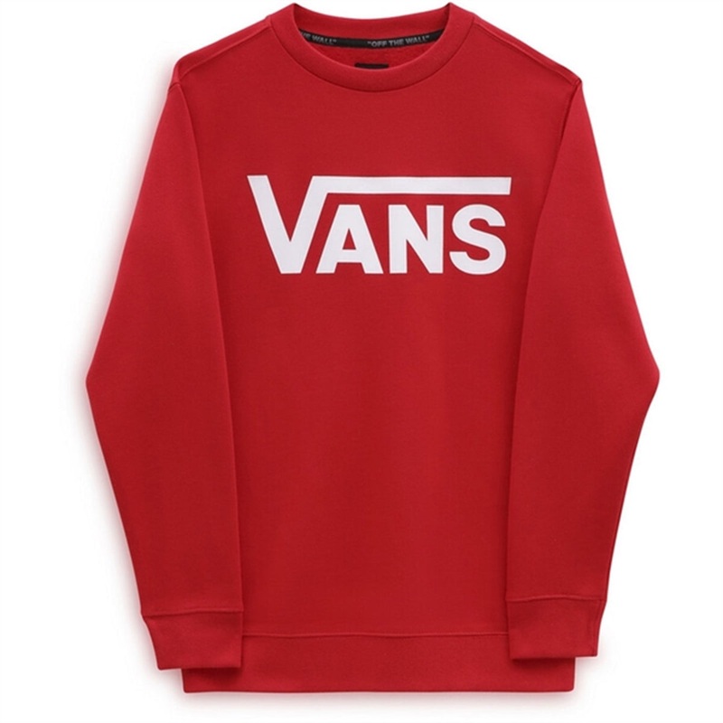 VANS By Vans Classic Crew Sweatshirt True Red\/White