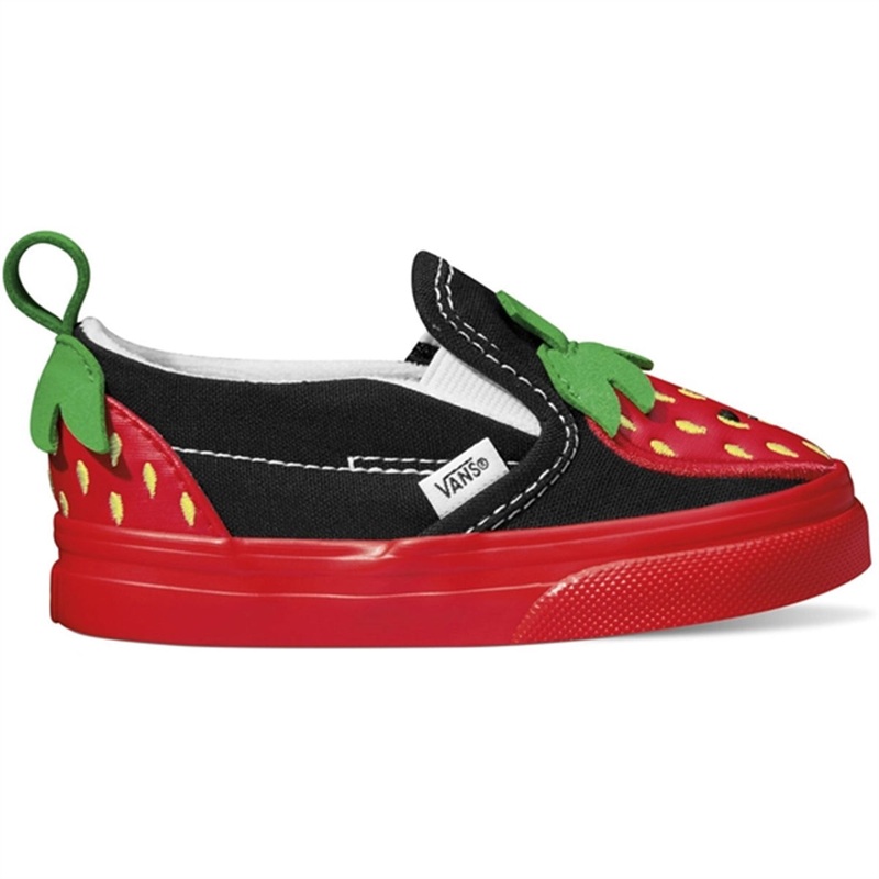 VANS Slip-On V Sneakers Red\/Black