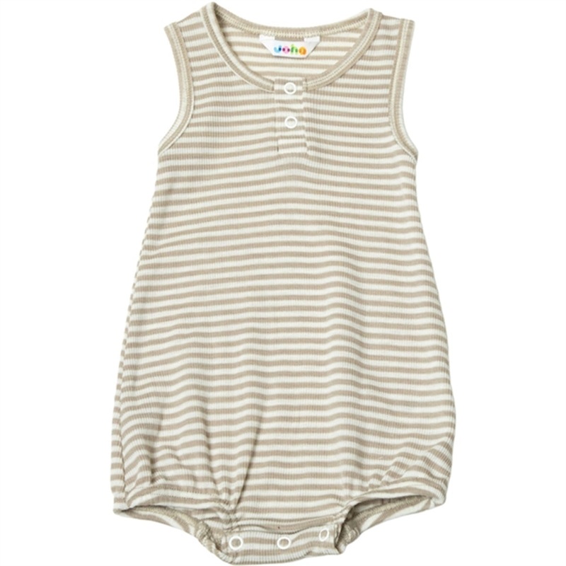 Joha Wool\/Silk Beige Stripe Summersuit