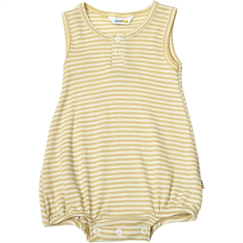 Joha Wool\/Silk Yellow Stripe Summersuit