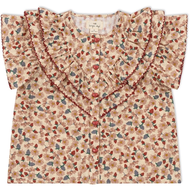 Konges Sljd Marguerit Kim Frill Shirt
