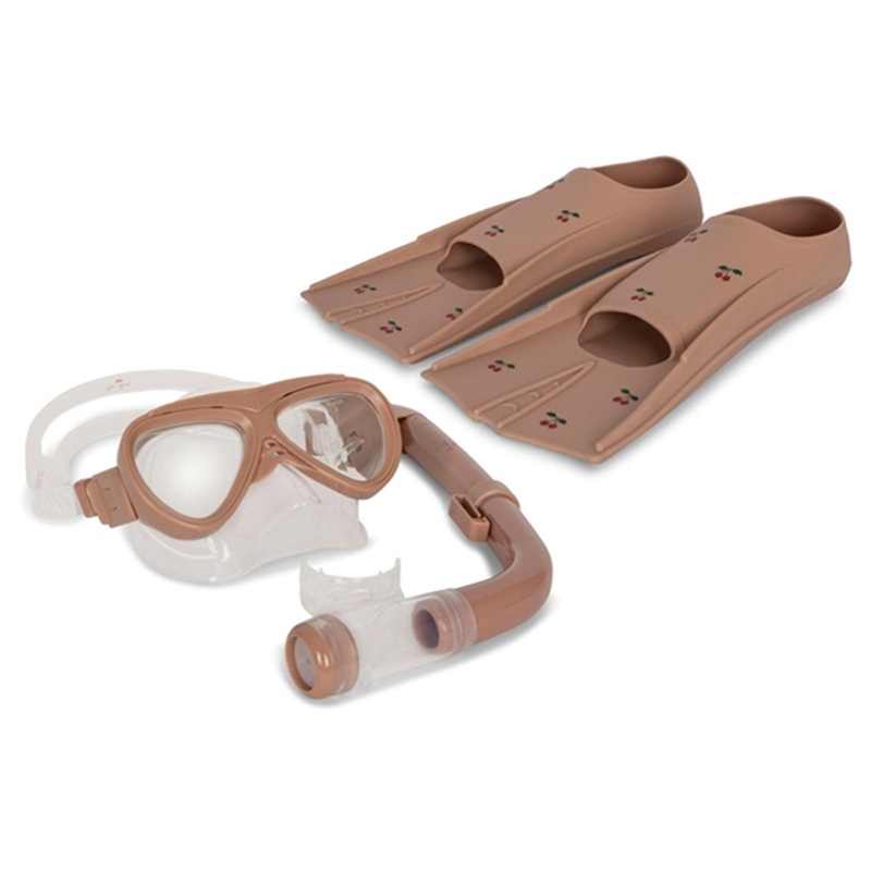 Konges Sljd Mello Snorkel Set Cherry