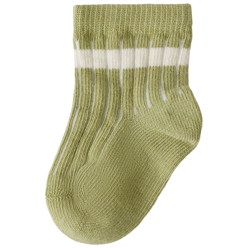 Lil’Atelier Sage Elove Stripe Socks