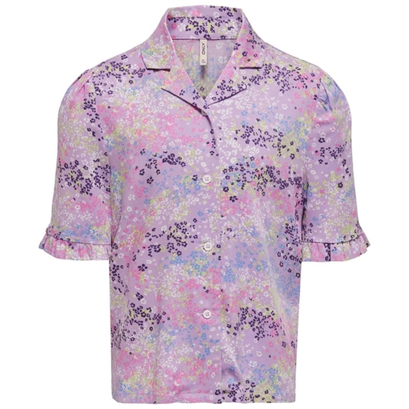 Kids ONLY Purple Rose w. Wild Ditsy Anna Shirt