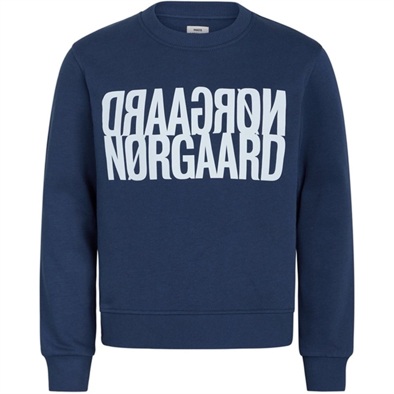Mads Nrgaard Organic Sweat Talinka Sweatshirt Estate Blue