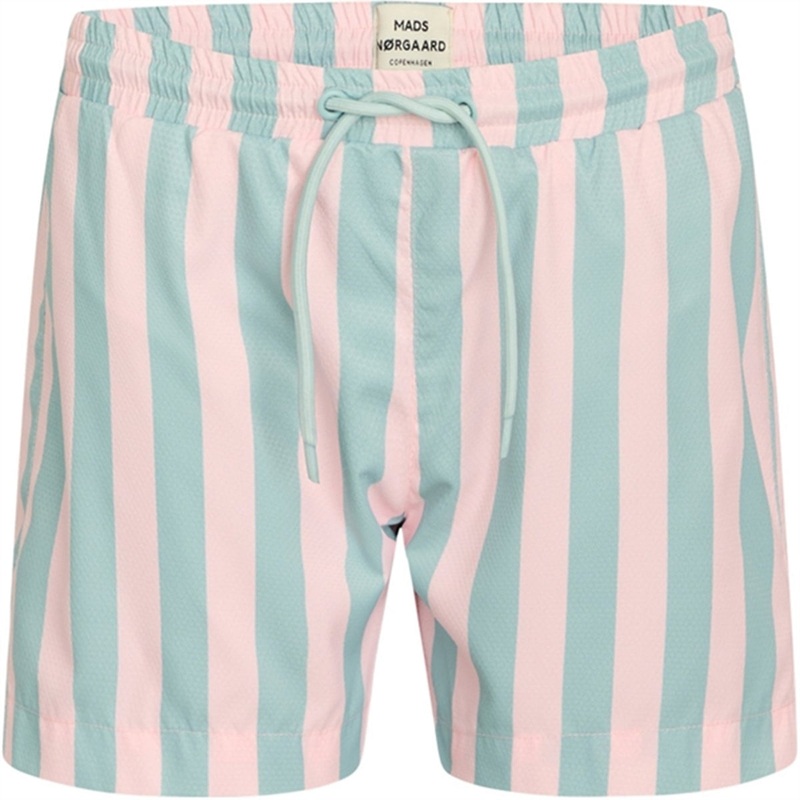 Mads Nrgaard Sea Sandrino Stripe Shorts Dewkist\/Blushing Bride