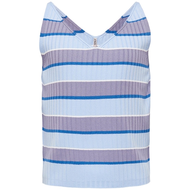 Kids ONLY Clear Sky Debbie Stripe Knit Top